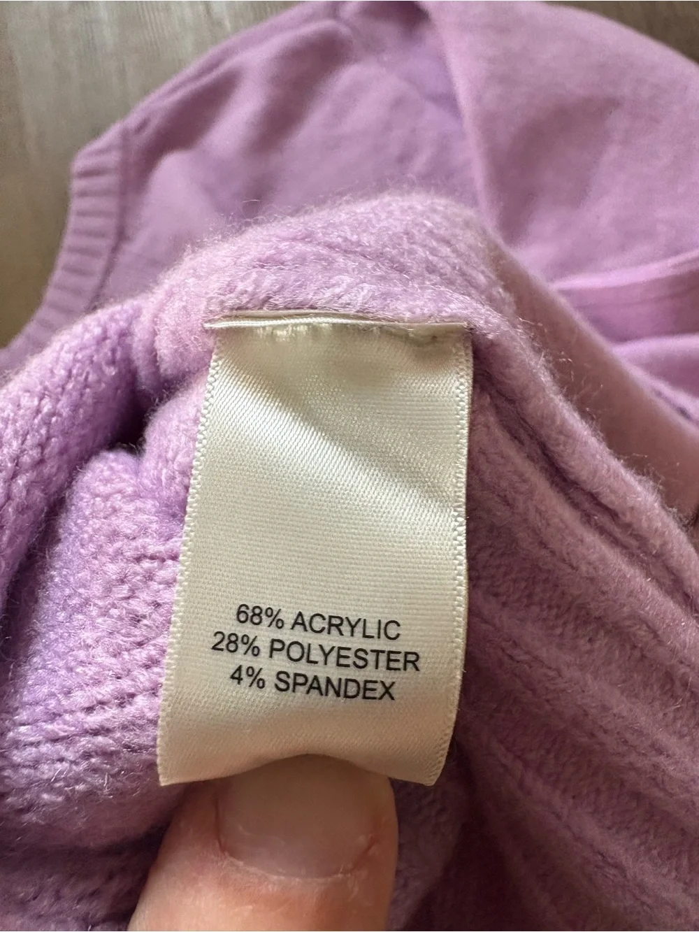 Rachel Zoe Lavender Crewneck Sweater